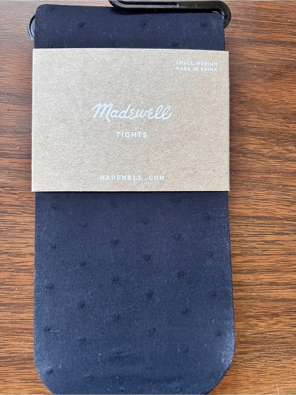 NWT - Madewell Swiss Dot Tights - Size Small/Medium